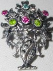 Flower Urn Brooch