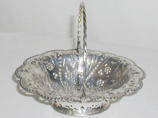 Victorian Silver Basket