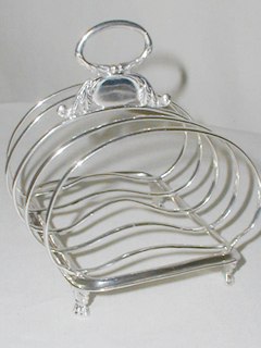 Georgian Silver Toast Rack