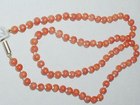 Coral Bead Necklace