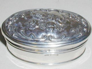 Cherub Trinket Box