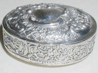 Silver Trinket Box