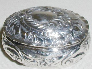 Silver Trinket Box