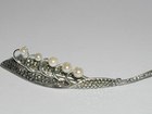 Silver Marquisette Brooch