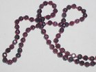 Red Glass Bead Necklace