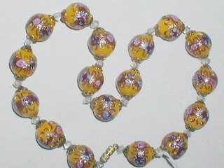 Venetian Bead Necklace