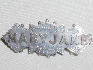 Mary Jane Sweetheart Brooch