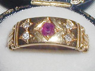 Edwardian Gold Gypsy Ring