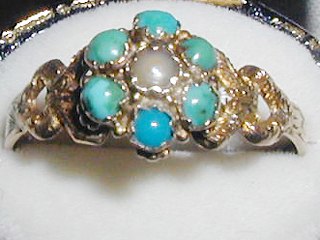 Victorian Forget Me Knot Ring