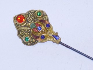 Czech Jabot Pin