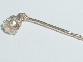 Gold Victorian Stick Pin