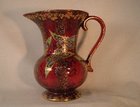 Crown Devon Fieldings Red Lustre Jug