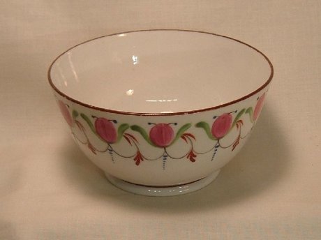 19th Cent. Staffordshire Porcelain Slop Bowl