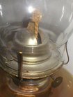 Antique Glass (Eagle Stamped) Oil Lamp